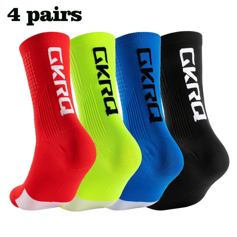 Mountain Biking Brands - GKRQ 4 paires 2025 nouvelles chaussettes