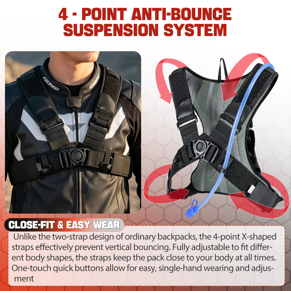 NEWBOLER Sac d'hydratation pou - Mountain Biking Hydration Pack avis et prix