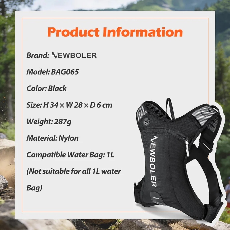 NEWBOLER Sac d'hydratation pou - Mountain Biking Hydration Pack avis et prix