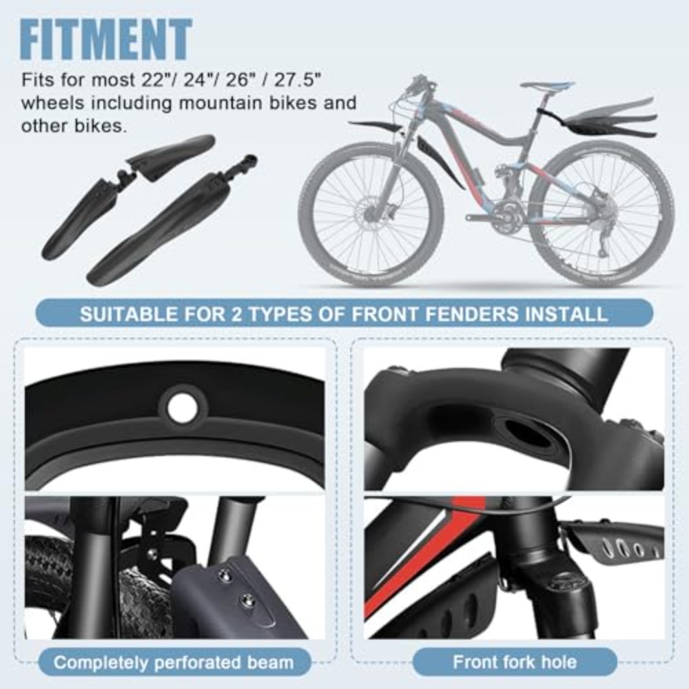 Ensemble de garde-boue pour vé - Mountain Biking Stuff avis et prix